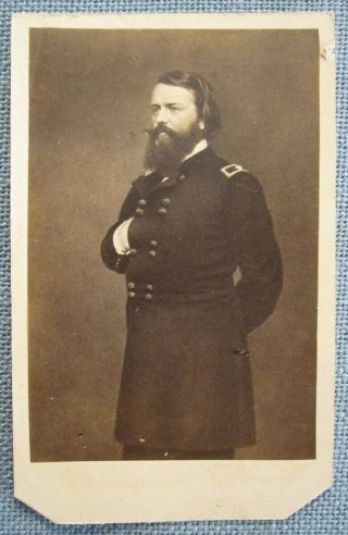 Cdv - Early War Image Of Gen.  John Pope