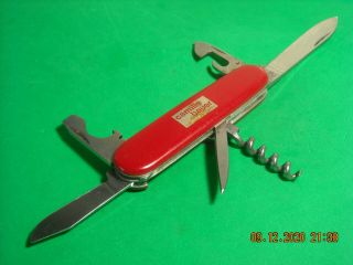 Victorinox Small Standard Swiss Army Knife pre1973 84 mm CAMILLE BAUER 2