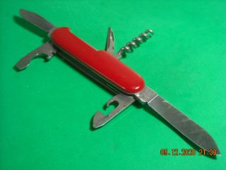 Victorinox Small Standard Swiss Army Knife pre1973 84 mm CAMILLE BAUER 3