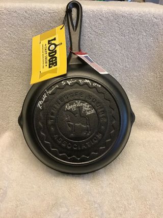 Tennessee Squire Lodge Castiron Skillet 8 Inch Jack Daniels