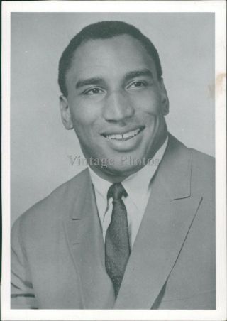 1971 Press Photo Sports Curtis Mcclinton Jr Football Player University Ks 5x7
