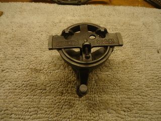 Complete Vintage Stanley No.  38 Cast Iron Machinests Level Stand