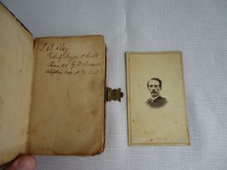 1861 Civil War Pocket Bible (american Bible Society) Id 