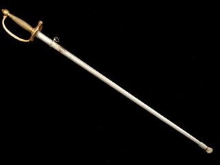 Early U.  S Civil War Nco Sword Model 1840 By N.  P.  Ames Cabotville Dated 1847