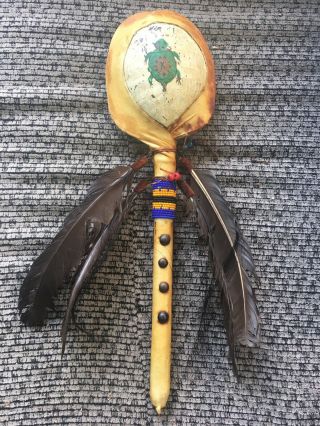 Native American Ceremonial Rattle