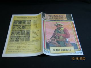 Golden Legacy Vol.  12 Black Cowboys (o) 1972 Nm - (9.  2)