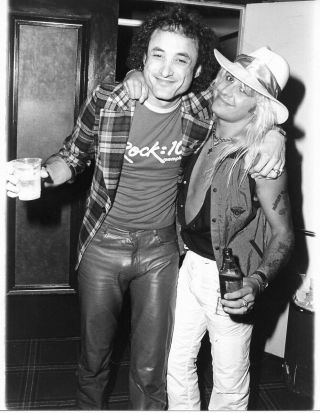 1984 Vintage Photograph Kevin Dubrow & Vince Neal - Photograph Steve Granitz