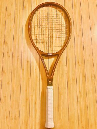 Wilson Jack Kramer Staff Vintage Tennis Racket Graphite