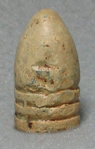 Virtually Perfect Civil War Relic U.  S.  Base.  58 Minie Ball From Wilderness Area 3