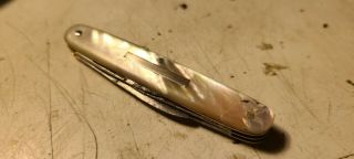 Vtg H.  Boker & Co Cutlery Germany 3 " Mop Senator Pen Pocket Knife All 4 Ult Snap