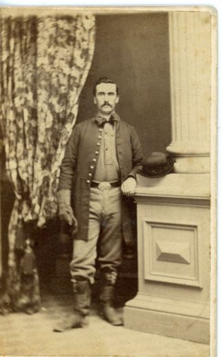 Cdv,  Civil War Union Soldier,  Western Theater
