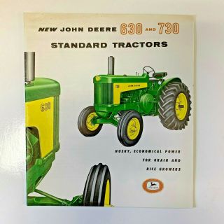 John Deere 630 730 Standard Tractors Brochure