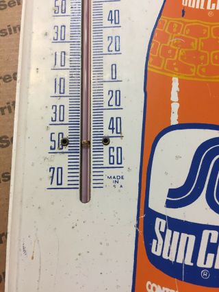 sun crest thermometer 16 1/4 Long And 6 Wide 3