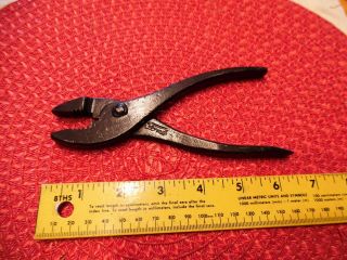 2 Vtg Ford Herbrand Slip Joint Pliers W/screwdriver Handle Usa Tool A T For Kit