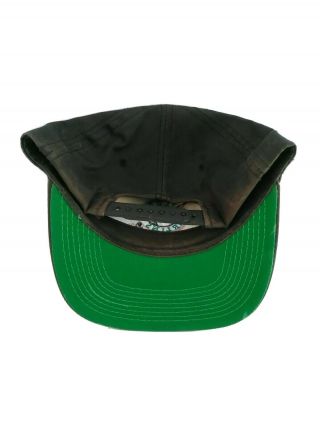 Vintage 90s Florida Marlins MLB Snapback Hat Cap Faded Black Vtg Logo Adjustable 2