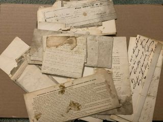 Civil War - Date Assorted Documents And Letters,  Ohio Regiments,  Court Martials