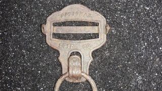 Civil War Era Suspender Buckle National Susp.  Co.  Brass Dug Relic Artifact Phil.