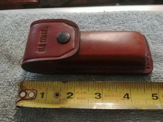 Schrade Old Timer Leather Knife Sheath Or Carried Fits Lb5 To 97ot