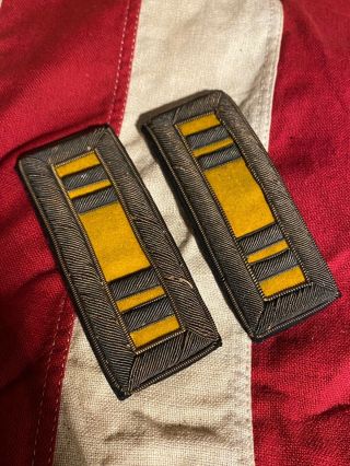 Very Rare Civil War Cavalry Officers Shoulder Boards