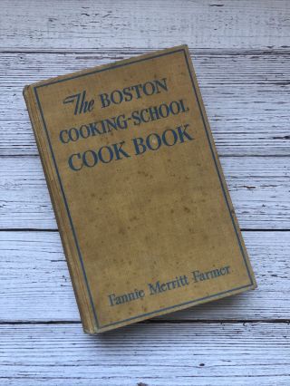 Vintage The Boston Cooking School Cookbook 1946 1940 