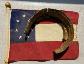 Dug Civil War Brass Or Copper Shell Sabot Confederate & Union Relic