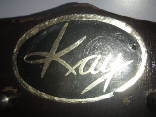 Retro Cool 1950s Kay Acoustic Guitar - Neck & Body Parts - Vintage - Cigar Box