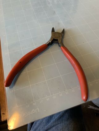 Snap - On 860ccp Diagonal Wire Side Cutters Pliers Vintage Made In Usa