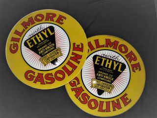15 " Gilmore Ethyl Gas Pump Globe Lenses