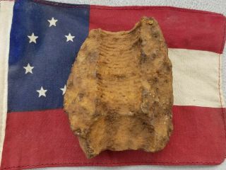 Dug Civil War 10 Lb Parrott Shell Nose Fragment Confederate And Union