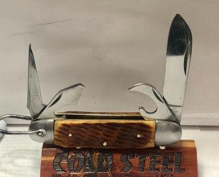 Vintage Stainless Pocket Knife Made In Japan Boy Scouts ??