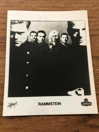 Rammstein Vintage 8x10 Group Press Photo