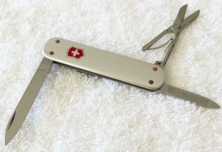 Victorinox Silver Alox Swiss Army Knife,