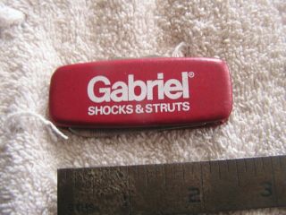 Vintage Gabriel Shocks Advertising Pocket Knife