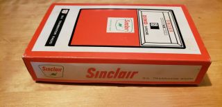 Vintage Sinclair Gasoline Dino Transister Radio Gas Pump NOS Case Box 2