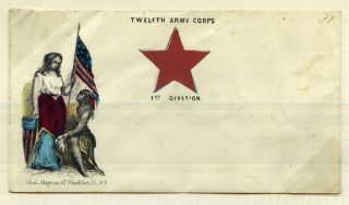 Civil War Patriotic Cover Magnus Corps Design