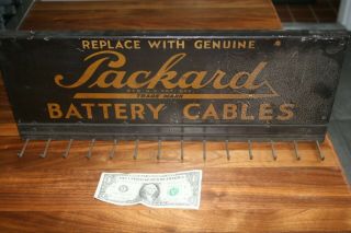 Vintage Packard Battery Cables Display Rack. 2