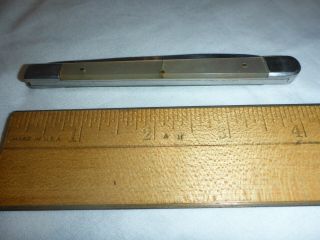 Sabre Single Blade Mother Of Pearl Handle Melon Tester Pocket Knife 608 Japan