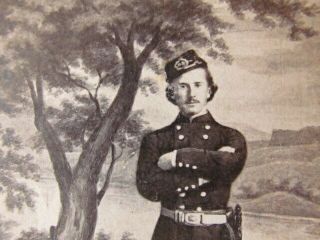 Civil War 11th York Colonel Elmer Ellsworth Cdv Photograph