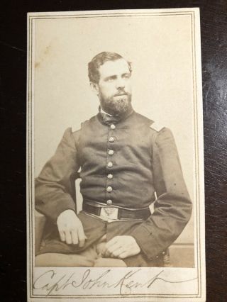 Identified Civil War Soldier Cdv