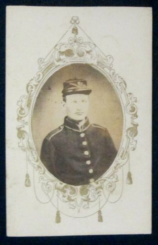 Cdv - Harlow Ames,  23rd York Infantry.