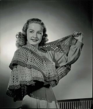 Bonita Granville American Actress Stylish Portrait 1943 Photo By Alex Kahle