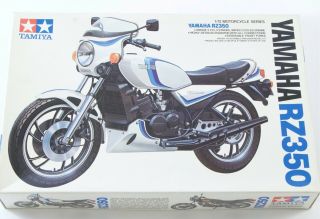 Yamaha Rz350 Motorcycle Tamiya 1:12 Kit Opened Complete Kit 1404