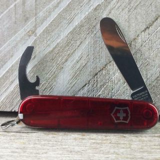 My First Victorinox Kids Swiss Army Knife Ruby Red 84mm