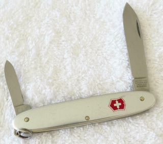 Victorinox Smooth Silver Alox Pocket Pal Swiss Army Knife,  Good,
