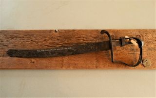 Civil War Confederate Knife,  Sword,  Relic,  Dug Antietam Battlefield