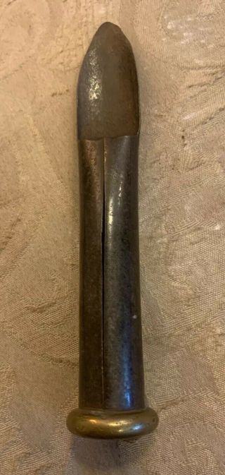 Vintage Metal Spear Head Tool