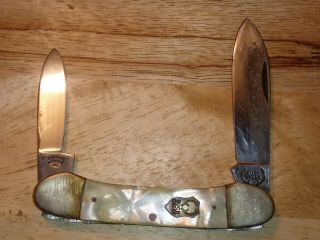 Stewart A.  Taylor Buck Creek Solingen Germany 2 Blade Pocket Knife - Last 1 I Have