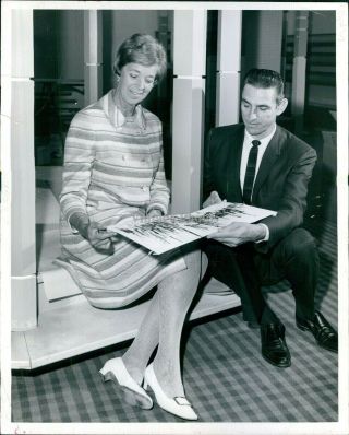 1968 Mrs Lloyd Nordstrom Alan Gerard Director Interior Planning Photo 8x10