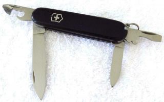 Victorinox Black Spartan Swiss Army Knife,
