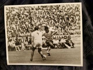 Pele Soccer Star World Cup Vintage 8 X10 Photo 1970’s